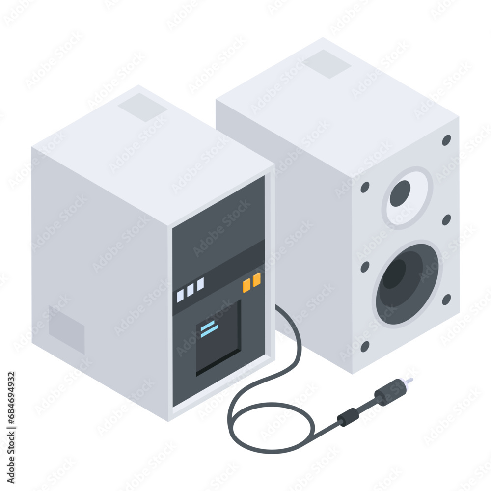 Obraz premium Webinar and Podcast Icon