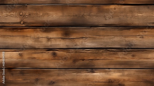 Seamless Tileable Texture: Weathered Wood Planks with Dark Grunge Stripes for Backgrounds and Design
