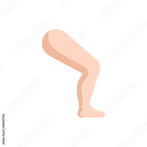 Leg: Light Skin Tone