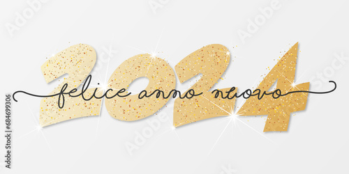 felice anno nuovo - buon anno 2024	