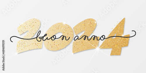 felice anno nuovo - buon anno 2024	