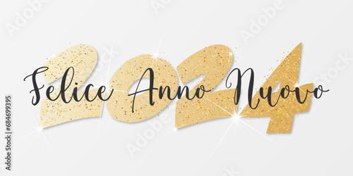 felice anno nuovo - buon anno 2024	