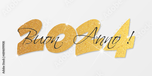 felice anno nuovo - buon anno 2024	