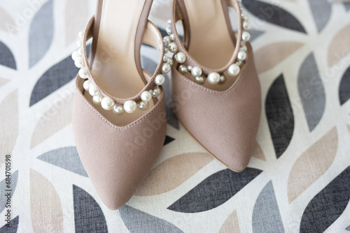 stylish elegant women's bridesmaid shoes