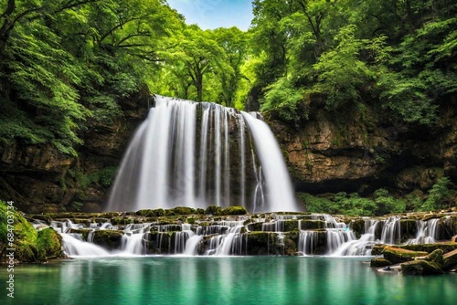 waterfall in the forest