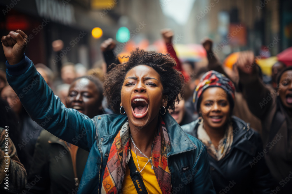 People's emotions during protests, demonstrations and civil unrest related to political issues and voting in elections