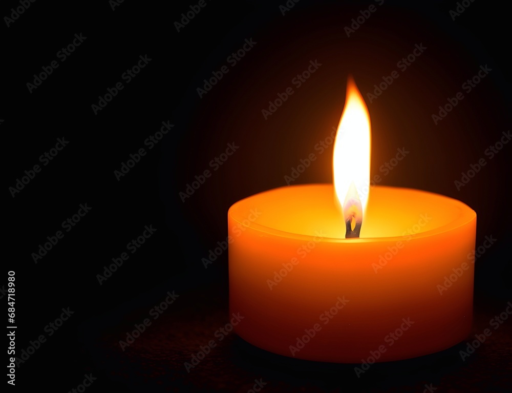 Candle light. Holodomor tragedy rememberance concept. AI generated illustration Candle light. Holodomor tragedy rememberance concept. AI generated illustration