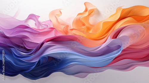  A gradient background with two or three colors that blend smoothly and create a soothing and harmonious effect