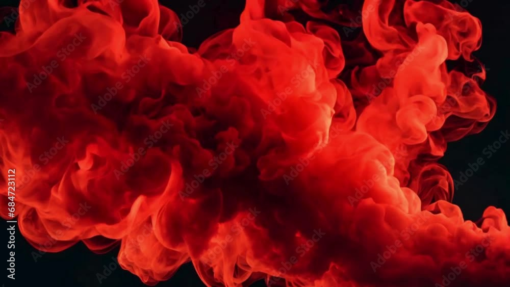 Red smoke Animation For CGI Background Red smoke Animation For CGI Background