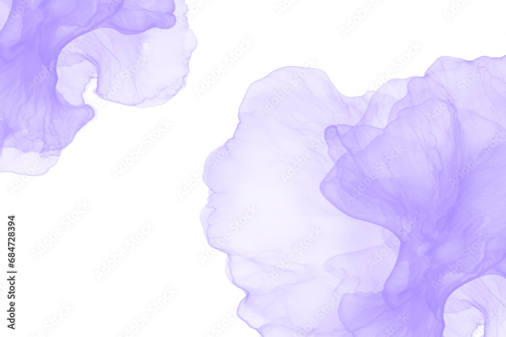 Abstract purple watercolor background, shape, design element. Colorful hand painted texture. abstract splash background