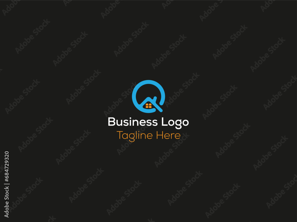 real estate business logo design