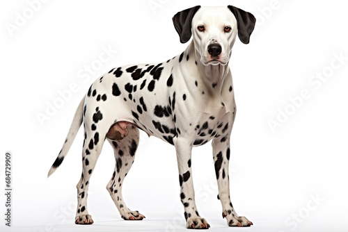 Dalmatian dog clipart