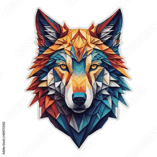 head of a wolf