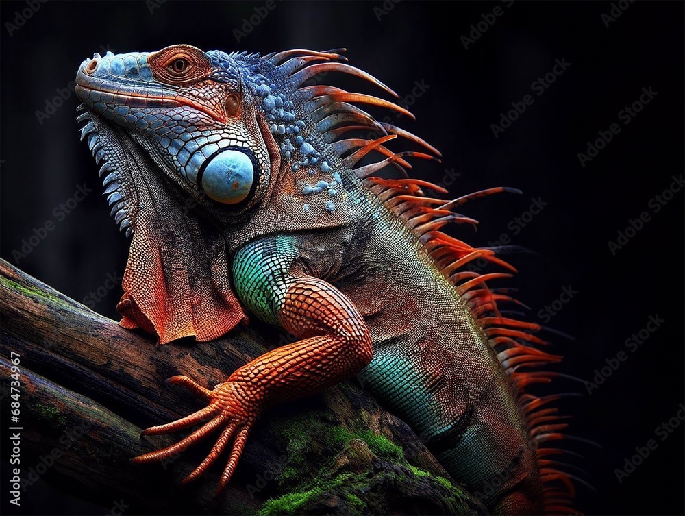Fototapeta premium IGUANA