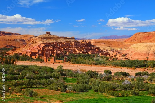 Ait Benhaddou town in Morocco photo
