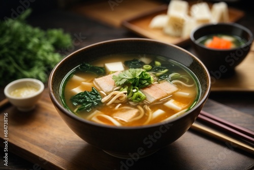 Miso soup Food photo