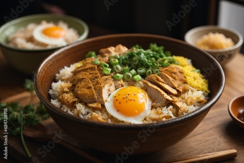 Oyakodon Food