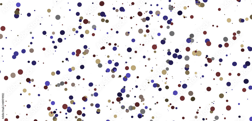 Fototapeta premium Shimmering Bliss: Mesmeric 3D Illustration Depicting Glistening gold Confetti