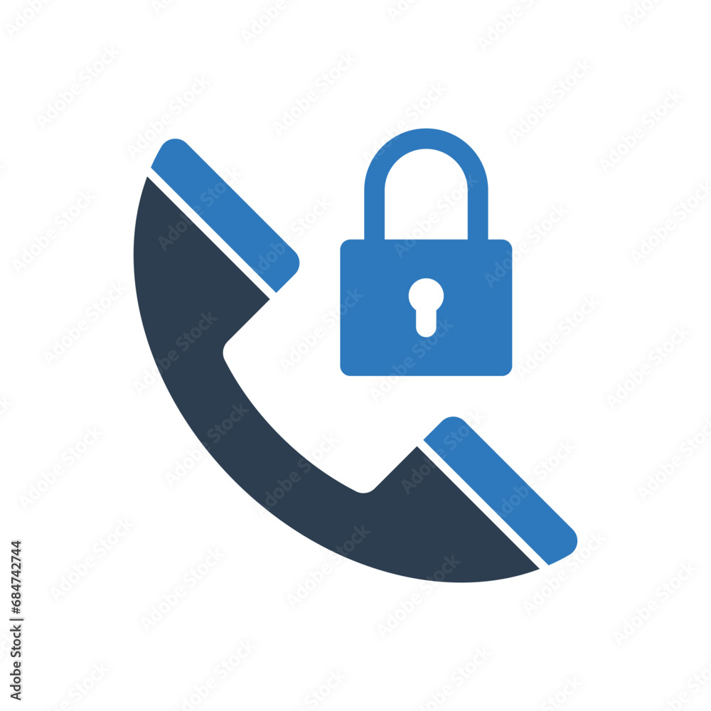 Call Lock Icon