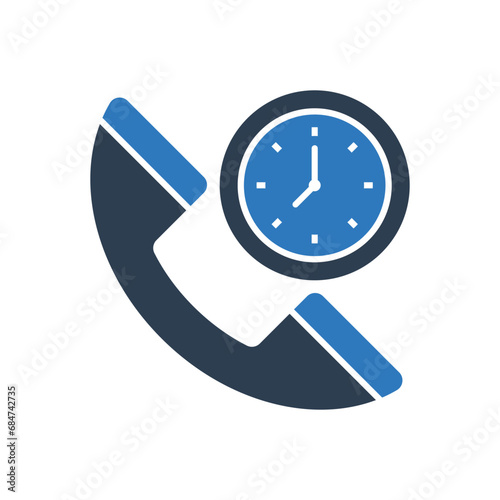 Call Time Icon