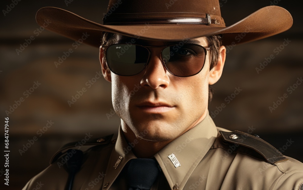 portrait of a sheriff