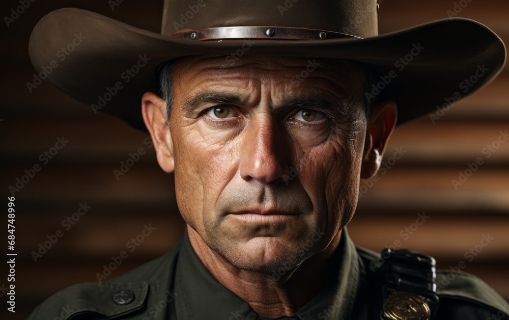 sheriff's portrait