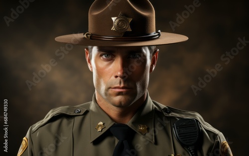 sheriff's portrait