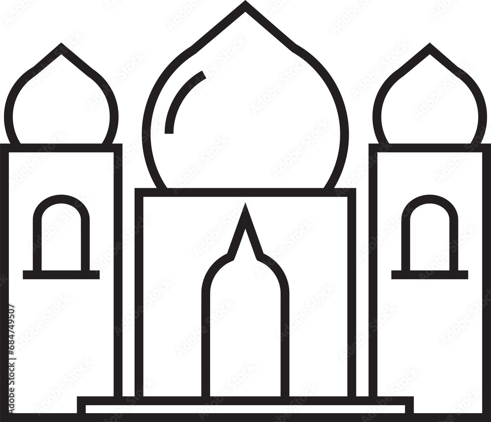 Mosque Building Icon
Mosque Building Icon