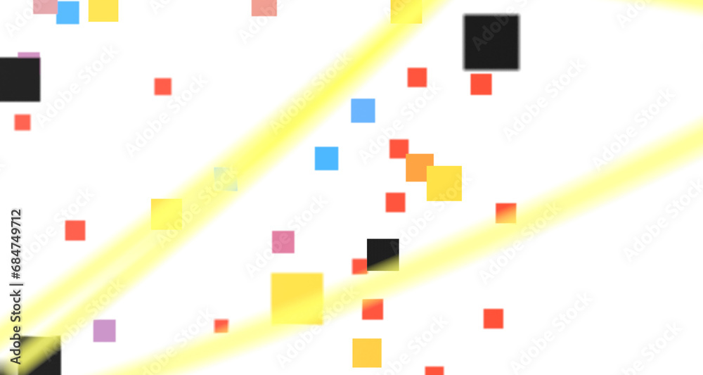 Falling cyber particles. Big data stream. 3d Falling cyber particles. Big data stream. 3d