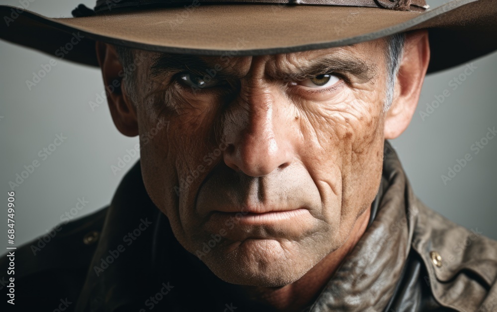 the formidable male portrait of the sheriff the formidable male portrait of the sheriff