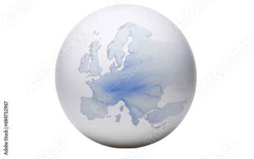 Europa On Transparent background. photo