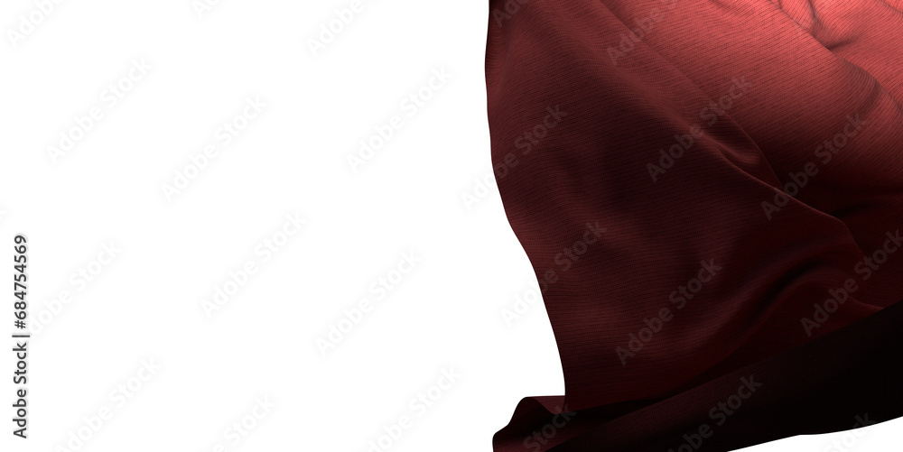 red cloths 3d red cloths 3d