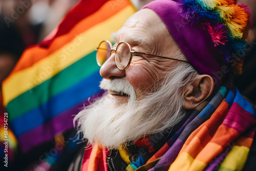 Single gay man enjoys life