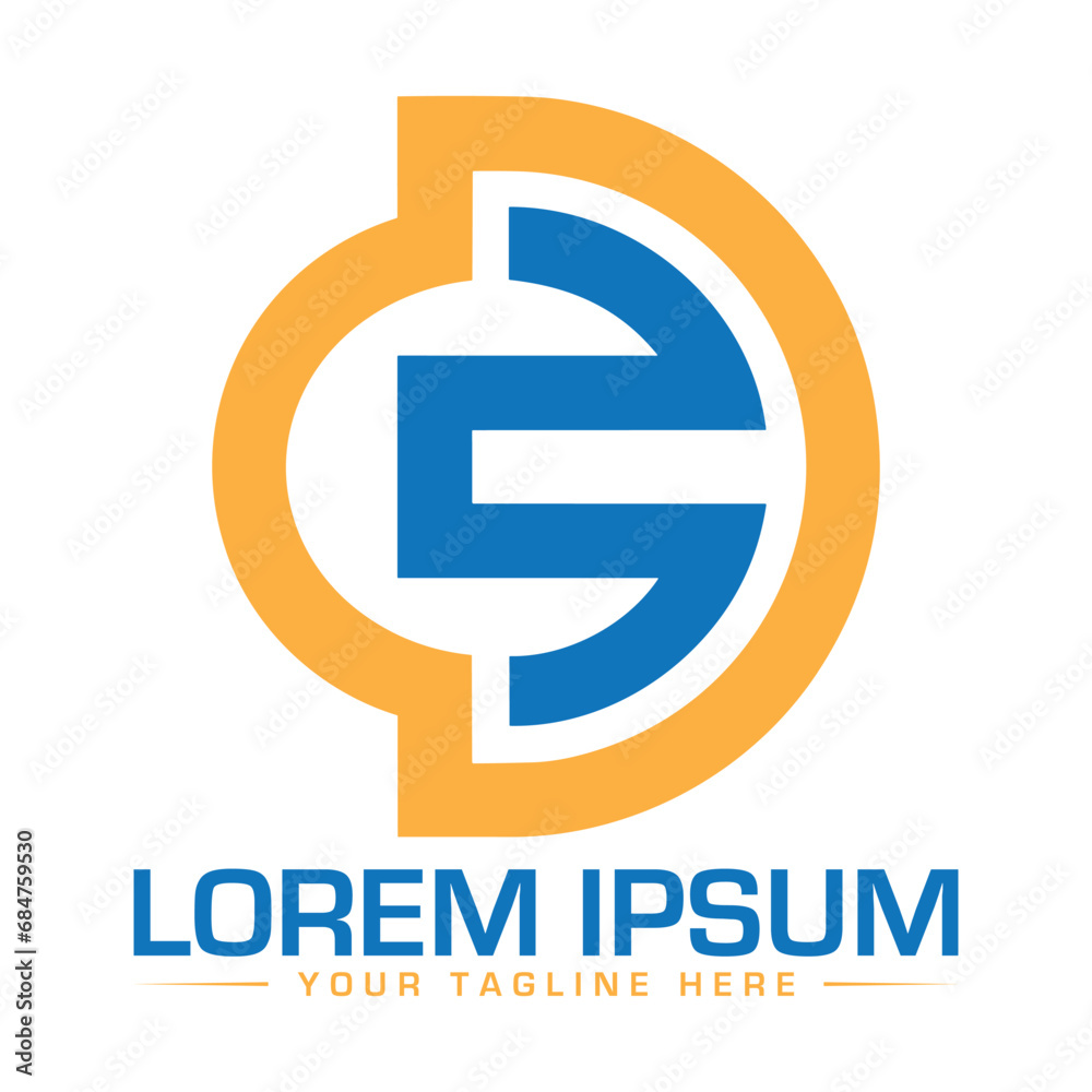 CD Logo Design Unique and Professional Logo Design