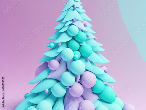 3D Christmas tree