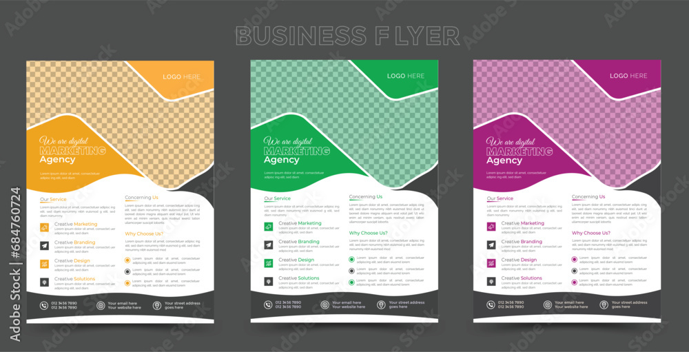 corporate business flyer template design set with variation color. marketing, business proposal, promotion, advertise, publication, cover page. new digital marketing flyer set corporate business flyer template design set with variation color. marketing, business proposal, promotion, advertise, publication, cover page. new digital marketing flyer set