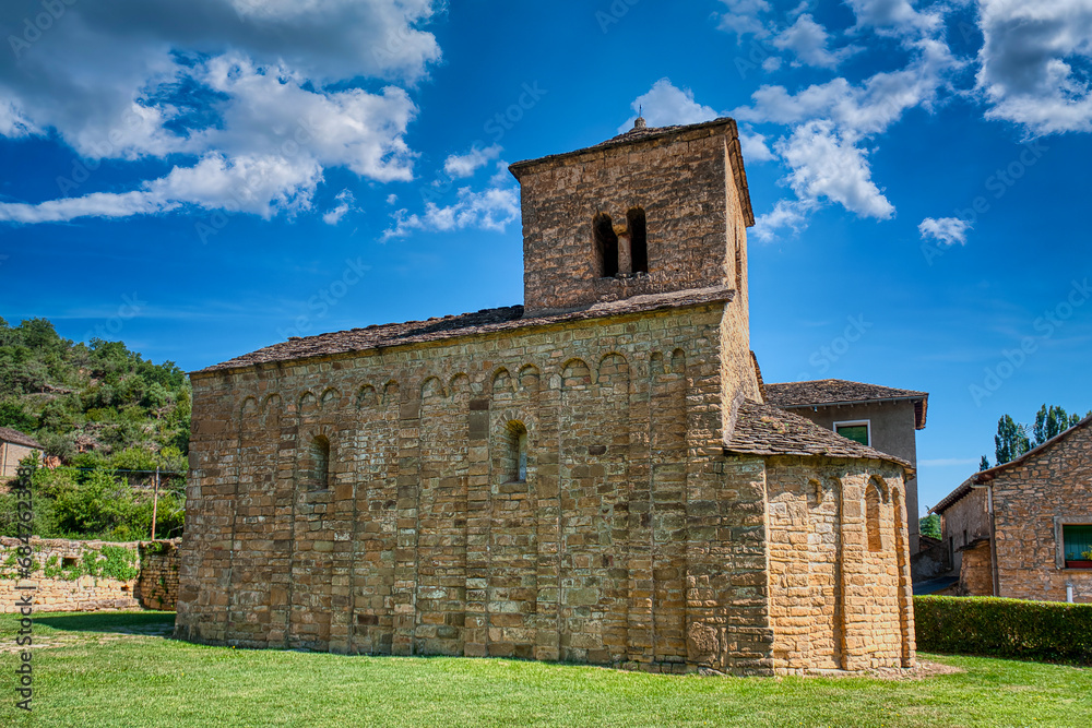 The church of San Caprasio is a small medieval church in Aragon located in Santa Cruz de la Serós (province of Huesca, Spain)
