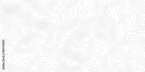  Seamless pattern wave lines Topographic map. Geographic mountain relief. Abstract lines background. Contour maps. Vector illustration, Topo contour map on white background, Topographic contour lines