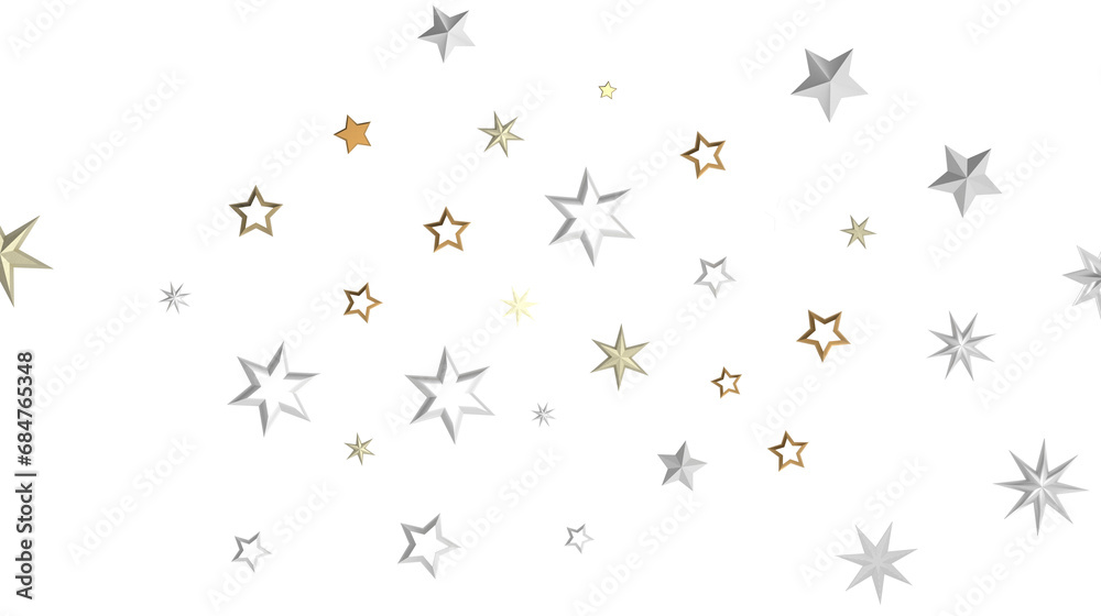 Gilded Rainfall: Experience the Magic of a 3D Gold Stars Shower Gilded Rainfall: Experience the Magic of a 3D Gold Stars Shower
