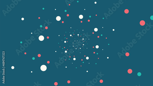 Abstarct spiral spinning two color background in vortex style.