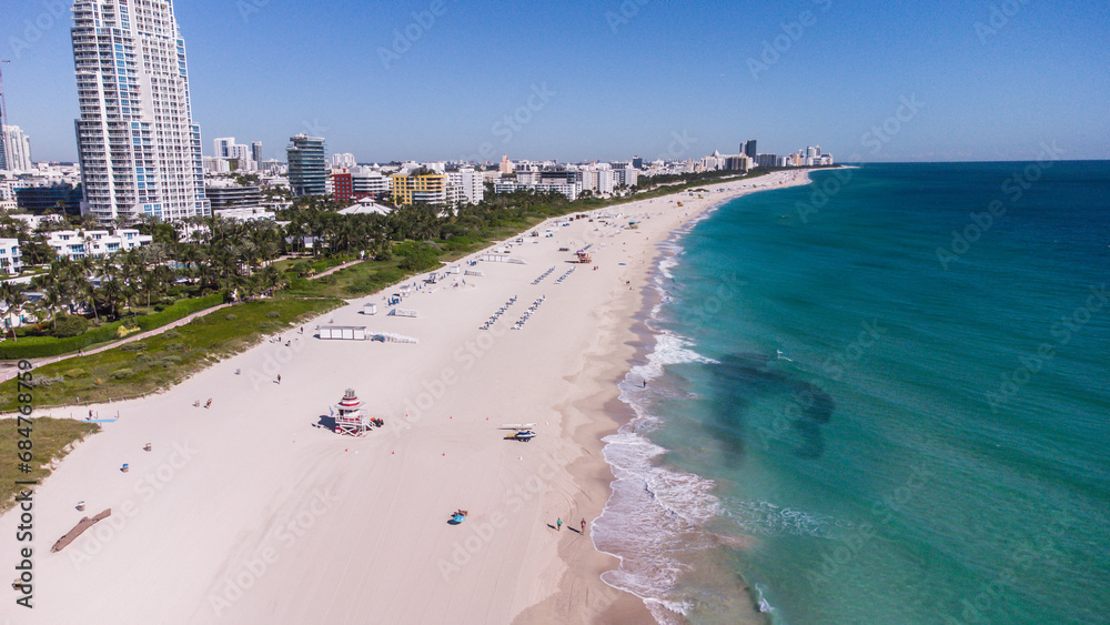 Praia de Miami, Flórida, EUA