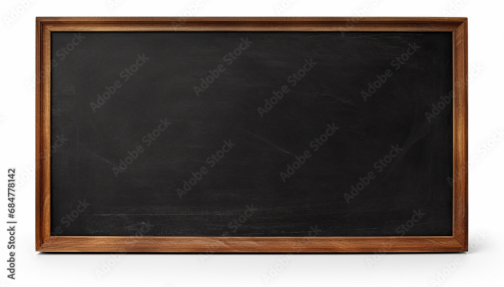 Blackboard Isolated on White Background

