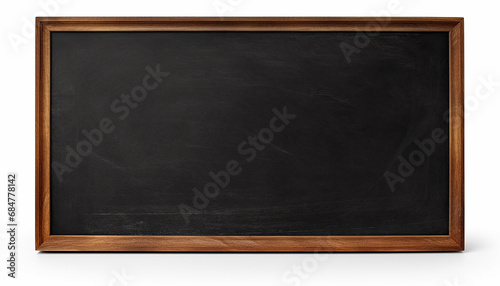 Blackboard Isolated on White Background