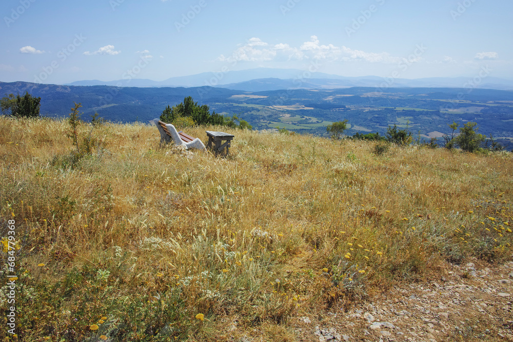 Obraz premium Landscape of Rudina mountain, Bulgaria