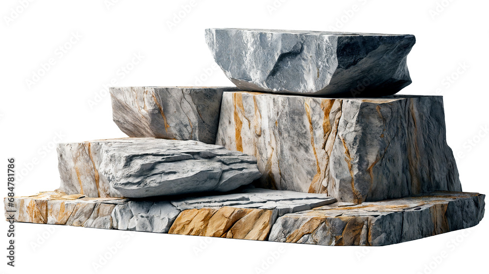 Large stone blocks stacked on top of each other.