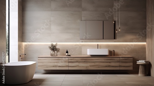 Minimalistic bathroom  Harmony in every detail