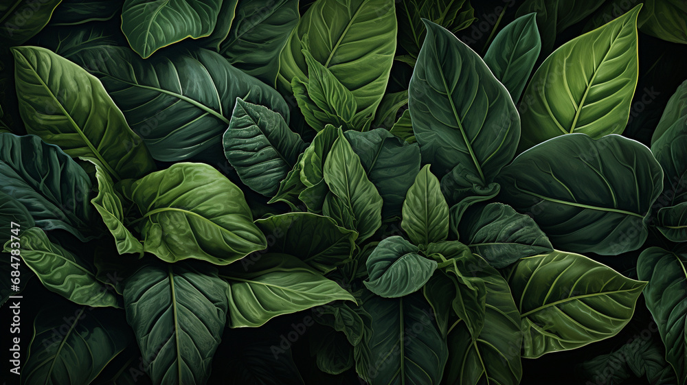 green leaf background. nature background
