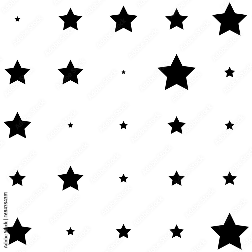 Stars random pattern background. Vector illustration. Stars random pattern background. Vector illustration.