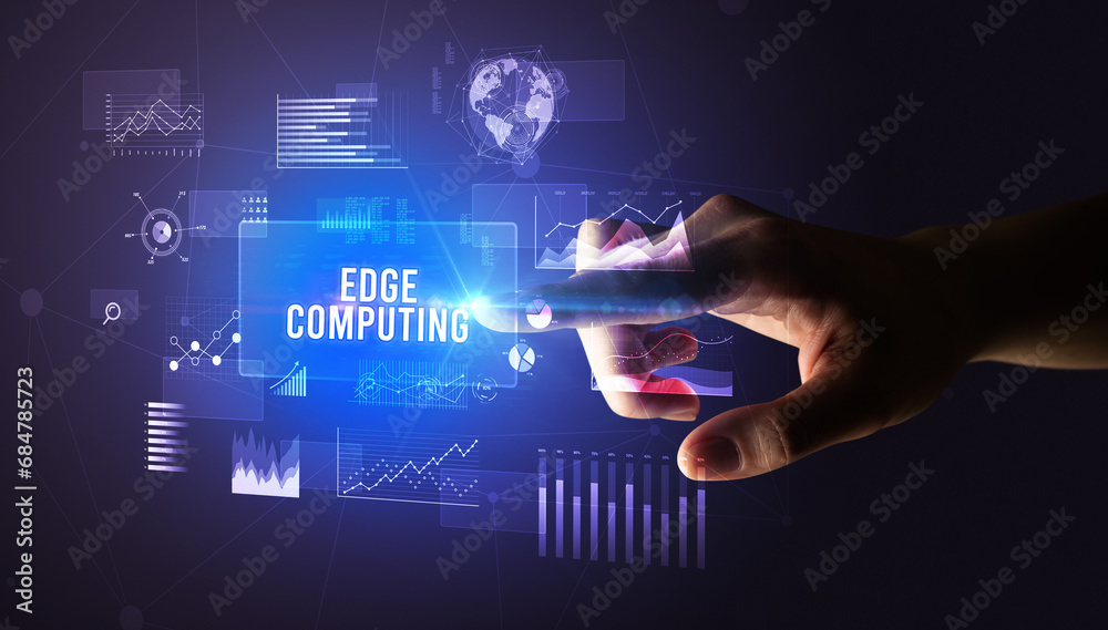 hand touching digital button, modern technology concept hand touching digital button, modern technology concept