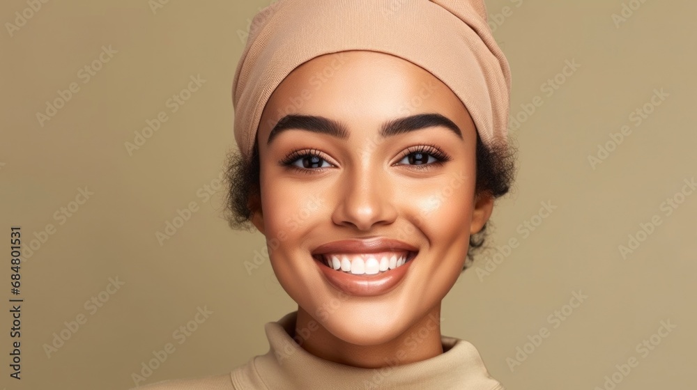 Delicate and chic beauty portrait of a stunning girl. Delicate and chic beauty portrait of a stunning girl.